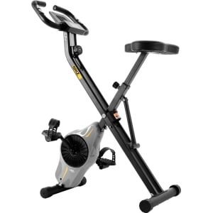 Trex Sport TX-340XB Briz - Hometrainer - Magnetisch - Opvouwbare X-bike - Grijs