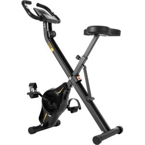 Trex Sport TX-340XB Briz - Hometrainer - Magnetisch - Opvouwbare X-bike - Zwart