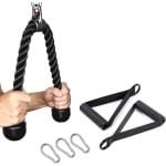 Triceps Trekkoord Set voor Krachttraining - Multifunctionele Fitness Apparatuur voor Armspieren