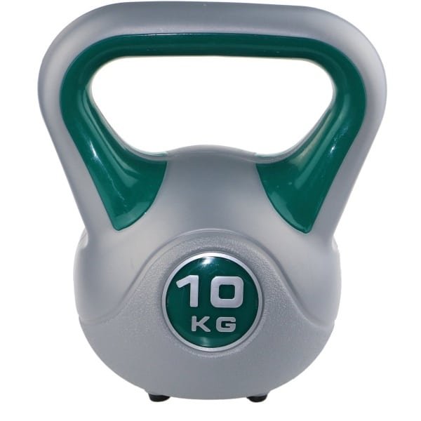 Unyqoos® Vinyl Kettlebell van 10 kg voor veelzijdige krachttraining en fitness