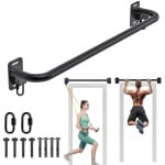 Unyqoos® Wandgemonteerde optrekstang voor krachttraining en bovenlichaam fitheid