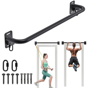 Unyqoos® Wandgemonteerde optrekstang voor krachttraining en bovenlichaam fitheid