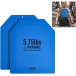 VEVOR Gewichtsvestplaten Krachttraining Hardlooptraining 2,6kgx2 Halterschijven