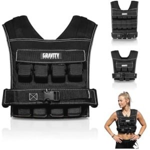 Verstelbaar Gewichtsvest 10kg 20kg 30kg voor Calisthenics en Krachttraining