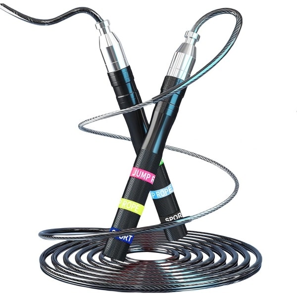 Verstelbaar Snelspringtouw voor Volwassenen - Ideaal voor Fitness, CrossFit en Boksen