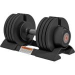 Verstelbare Dumbbell - Enkele Halter 6/11/16/20 kg - met Opbergvak en Antislip Handgrepen - Gewichten Set - Halterset - Dumbbell Set - Krachttraining - Fitness - Gym - Geschikt voor Thuis en Sportschool