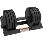 Verstelbare Dumbbell - Enkele Halter 7/13/18/24 kg - met Opbergvak en Antislip Handgrepen - Gewichten Set - Halterset - Dumbbell Set - Krachttraining - Fitness - Gym - Geschikt voor Thuis en Sportschool