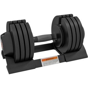 Verstelbare Dumbbell - Enkele Halter 7/13/18/24 kg - met Opbergvak en Antislip Handgrepen - Gewichten Set - Halterset - Dumbbell Set - Krachttraining - Fitness - Gym - Geschikt voor Thuis en Sportschool