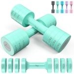 Verstelbare Halters Set van 2 - Compacte Dumbbellset voor Krachttraining en Fitness Thuis