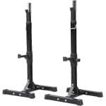 Verstelbare Halterstandaard voor Krachttraining tot 200 kg - Metalen Kniebuigstandaard