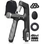 Verstelbare Handgrip voor Krachttraining - Vingertrainer en Antistressbal met Intelligente Teller