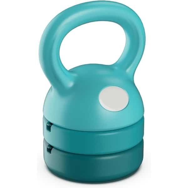 Verstelbare Kettlebell Set 54 kg - Krachttraining Gewicht Thuis Gym - Waterkoker Bell voor Mannen Vrouwen - Blauw verstelbare kettlebell