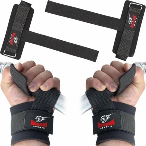 Verstelbare Lifting Straps voor Fitness - Grip en Polsondersteuning voor Krachttraining