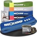 Verstelbare Weerstandsband voor Krachttraining en Stretching - Duurzaam en Wasbaar