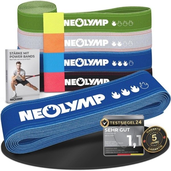 Verstelbare Weerstandsband voor Krachttraining en Stretching - Duurzaam en Wasbaar