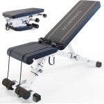 Verstelbare en Opvouwbare Trainingsbank voor Thuisgym - Gewichten Heffen en Krachttraining - 8 Posities - 317,8 kg Laadcapaciteit