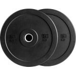 VirtuFit Hi-Temp Bumper Plates - 50 mm - 2 x 5 kg - Olympische Halterschijven van Rubber - Duurzaam Materiaal - Schokabsorberende Bumper Plates - CrossFit & Krachttraining