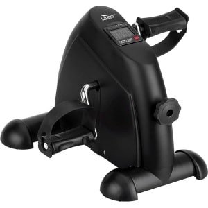 WNHB® Mini Hometrainer Pedaaltrainer - Fietstrainer met Instelbare Weerstand - Compacte Bureaufiets voor Thuis en Kantoor - Zwart