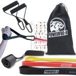 Weerstandsbanden met Deuranker en Handgrepen - Fitnessbanden voor Krachttraining en Yoga