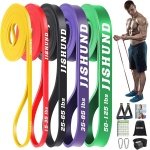 Weerstandsbanden voor Krachttraining en Lichaamsstretching - 5 Stuks