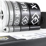 Weerstandsbanden voor Thuis Fitness - Pull-Up Bands met Deuranker voor Spieropbouw, Oefeningen en Krachttraining