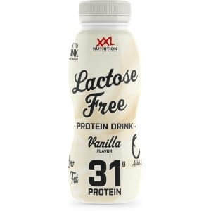 XXL Nutrition - Protein Drink - Lactose Free, Laktosefrei Protein Shake - 6 Pack - Vanille
