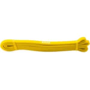 ZEUZ 1 Stuk Weerstandsband Elastiek voor Fitness & CrossFit - Resistance Stretch Power Bands voor Pull Ups, Krachttraining & Stretching - Geel