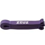 ZEUZ 1 Stuk Weerstandsband Elastiek voor Fitness & CrossFit - Resistance Stretch Power Bands voor Pull Ups, Krachttraining & Stretching - Paars