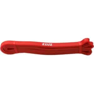 ZEUZ 1 Stuk Weerstandsband Elastiek voor Fitness & CrossFit - Resistance Stretch Power Bands voor Pull Ups, Krachttraining & Stretching - Rood