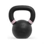 ZEUZ Kettlebell 8 KG - Gewichten voor Fitness & CrossFit - Conditie & Krachttraining - Gietijzer - Roze
