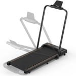 Zimoros Loopband - 1-6km/u - Wandelband voor onder het Bureau - Inklapbaar - 120 Max Belasting - Ipad & Tablet Standaard