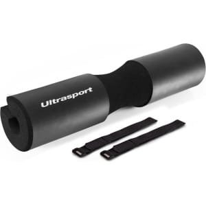 halskussen, halterkussen voor de nek, voor pijnloze krachttraining en een gelijkmatige gewichtsverdeling, incl. montagebeugels, in rood of zwart