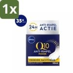 1 x NIVEA - Nachtcrème - Q10 POWER Anti-Rimpel - Voor alle huidtypen - Met Q10 & Creatine - 50 ml - Anti-rimpel Crème - Nachtcrème - Rimpelverlichting - Huidverzorging - Q10 Crème