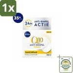 1 x NIVEA - Q10 POWER Dagcrème - Anti-Rimpel Crème - SPF 30 - Voor alle huidtypen - Met Q10 & Creatine - Collageenversterker - 50 ml- Anti-rimpel Crème - Rimpelvermindering - Huidveroudering - SPF 30 - Q10