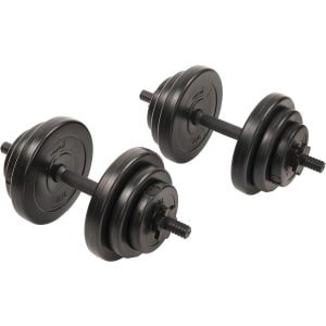 18 kg Halter Set Handgewichten voor Krachttraining - Gewichtsverlies Workout - Thuis Trainingen - NO.087