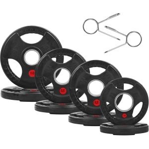 2 Inch Olympic Cast Iron Weight Plate - 20.4 kg voor Krachttraining en Gewichtheffen