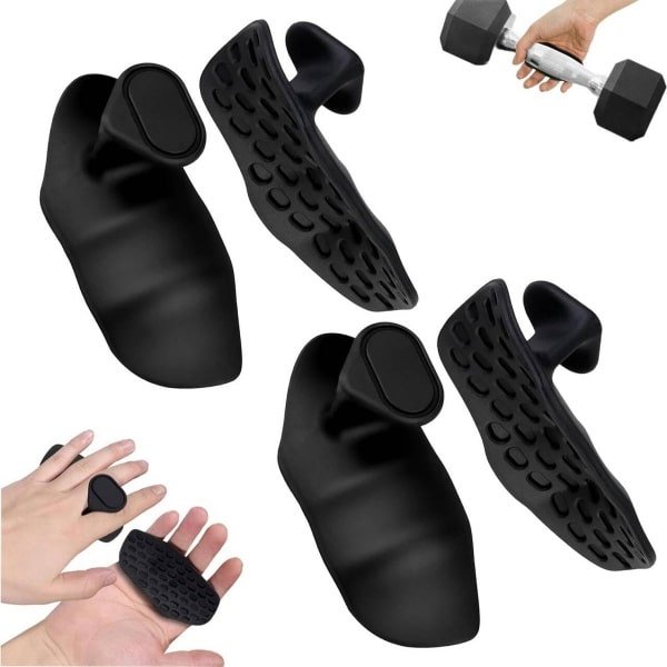 2 Paar Antislip Griphulpen voor Krachttraining en Fitness
