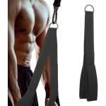 2-delige triceps krachttraining touwset - Katrol fitnessaccessoire - Versterkt de spieren van het bovenlichaam - Ideaal voor triceps training en fitness - 75 cm lengte per kant