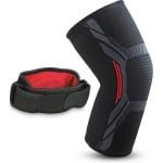 2 x Epicondylitis Elbow Bandage - Compression Elastic Bandage for Tendonitis - Adjustable Sports Belt for Tennis Arm - Unisex Men Women - Crossfit Tennis elleboog bandage