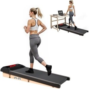 3-in-1 Loopband voor Thuis en Kantoor, Elektrische Loopband met 2,5 PK Motor, Compact Ontwerp en LED-Display