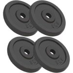 4 Halterschijven van 5 kg voor Krachttraining en Fitness