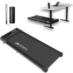 AJ-Sports Loopband - Walking Pad - 1 tot 8 km/u - Krachtige 1.0 PK Motor - Hardloopband - Wandelband - Treadmill - 8 Programma's - 99% Voorgemonteerd - De perfecte Loopband voor onder het Bureau