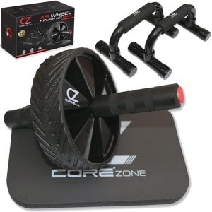 Ab Roller en Push Up Bars voor Krachttraining en Gewichtsverlies - Thuis Gym Apparatuur voor Effectieve Training