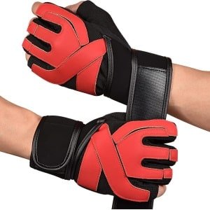 Ademende Fitnesshandschoenen met Microvezelweefsel en Antislip Siliconen - Extra Grip voor Mannen en Vrouwen bij Gewichtheffen en Crossfit/Ophangen