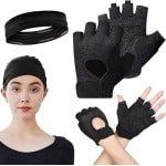 Ademende Sports Handschoenen met Polssteun voor Fitness, Wielrennen en Krachttraining