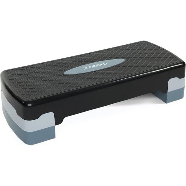 Aerobic stepper 68 cm hoogte verstelbaar 10-15 cm duurzaam voor cardio en fitness trainingen