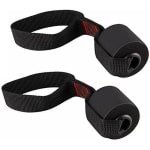 Allecta - Deurankers voor weerstandsbanden - Set van 2 - Krachttraining - Ergonomisch en antislip - Zwaar deuranker voor trainingsbanden - Optrekbanden - Rood