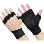 Allecta - Fitnesshandschoenen met polssteun voor krachttraining en gewichtheffen - Antislip grip - Workout handschoenen voor crossfit, bodybuilding, calisthenics en powerlifting