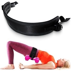 Allecta - Gewichtsgordel voor Hip Thrust Training - Antislip Kussen - Krachttraining voor Vrouwen