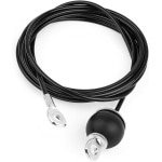 Allecta - Kabel voor krachttraining met katrol - Lengte 3,5 m - Fitness accessoire van roestvrij staal - Eenvoudig te installeren